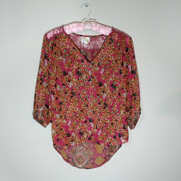 Fig and Flower Tops - Fig and Flower Anthropology Blouse Small